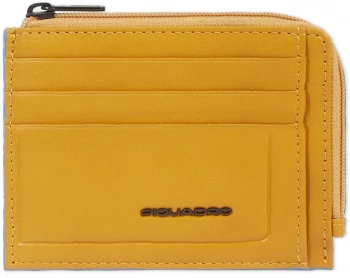 Кошелек унисекс Piquadro Atlas PP4822S138R/G шафрановый натур.кожа