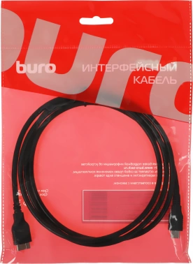Кабель Buro USB Type-C (m) micro USB 3.0 B (m) 1.5м (BU-TYPEC-MICROUSB3.0-1.5M)
