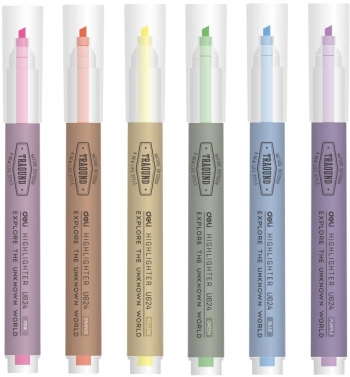 Набор текстовыделителей Deli  EU624