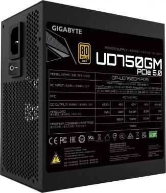 Блок питания Gigabyte ATX 750W GP-UD750GM PG5