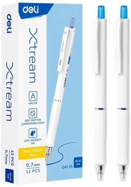 Ручка шариков. автоматическая Deli Xtream EQ42-BL