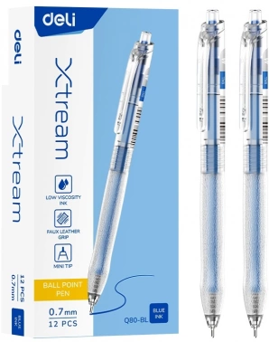 Ручка шариков. автоматическая Deli Xtream EQ80-BL