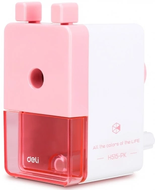 Точилка для карандашей механическая Deli  EH515-PK