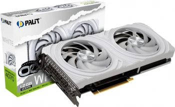 Видеокарта Palit PCI-E 4.0  RTX4070 DUAL WHITE OC