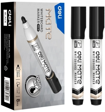 Маркер для досок Deli  EU052-BK