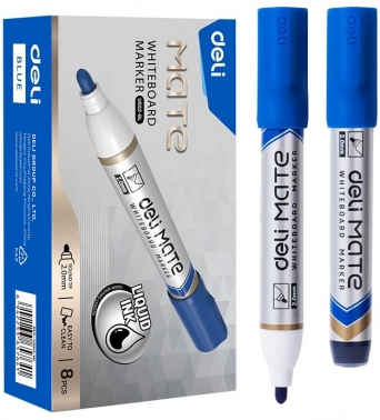 Маркер для досок Deli  EU052-BL