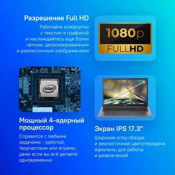 Ноутбук Acer Aspire 3  A317-55P-C3XL