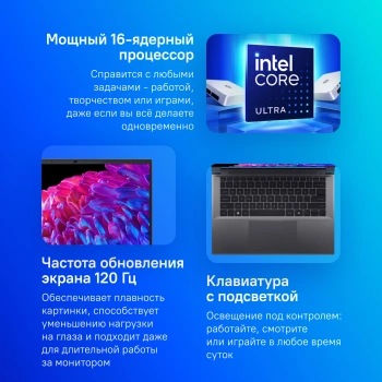 Ноутбук Acer Swift X 14  SFX14-72G-76LG