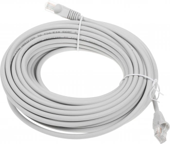 Патч-корд Buro UTP-5E-15M-G-LSZH