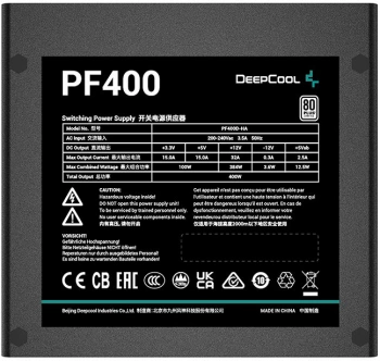 Блок питания Deepcool ATX 400W PF400 V2