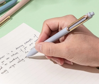 Ручка гелев. автоматическая Deli EG338-BK