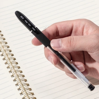 Ручка гелев. Deli EG150-BK