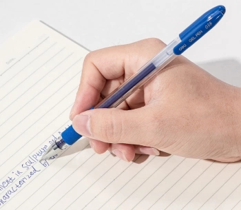 Ручка гелев. Deli EG150-BL