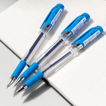 Ручка гелев. Deli EG158-BL