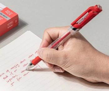 Ручка гелев. Deli EG158-RD