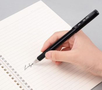 Ручка гелев. Deli EG159-BK