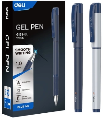 Ручка гелев. Deli EG159-BL