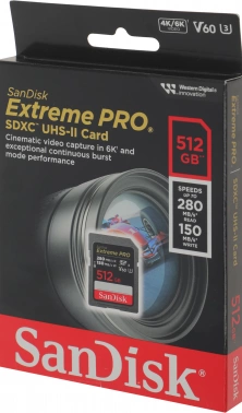 Флеш карта SDXC 512GB Sandisk  SDSDXEP-512G-GN4IN