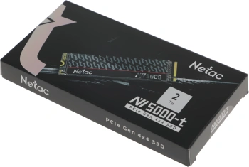 Накопитель SSD Netac PCIe 4.0 x4 2TB NT01NV5000T-2T0-E4X NV5000t