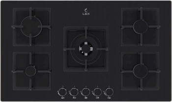 Газовая варочная поверхность Lex GVG 954 BBL