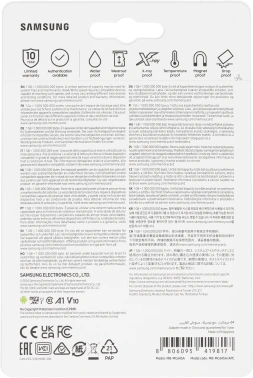 Флеш карта microSDXC 64GB Samsung  MB-MC64SA