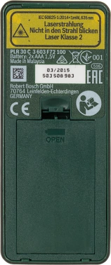 Лазерный дальномер Bosch  PLR 30 C