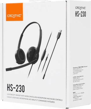 Наушники с микрофоном Creative HS-230