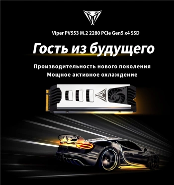 Накопитель SSD Patriot PCIe 5.0 x4 2TB PV553P2TBM28H