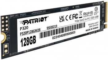 Накопитель SSD Patriot PCIe 3.0 x4 128GB P320P128GM28