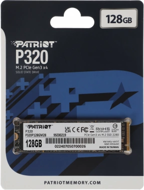Накопитель SSD Patriot PCIe 3.0 x4 128GB P320P128GM28