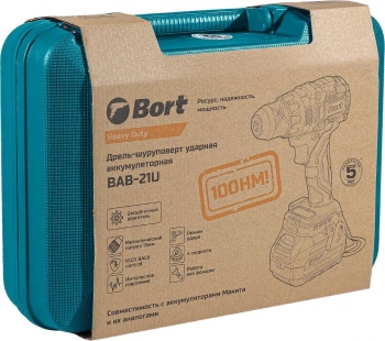 Дрель-шуруповерт Bort BAB-21U