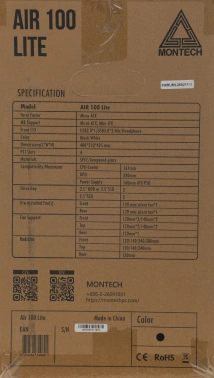 Корпус Montech Air 100 Lite