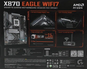 Материнская плата Gigabyte X870 EAGLE WIFI7