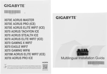 Материнская плата Gigabyte X870 GAMING X WIFI7