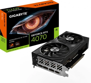 Видеокарта Gigabyte PCI-E 4.0  GV-N4070WF2OCV2-12GD