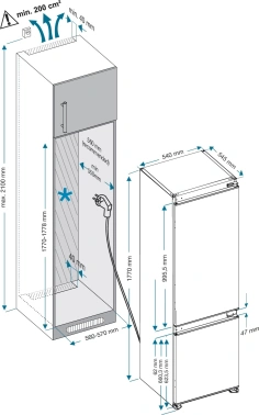 Холодильник Hyundai HBR 1784