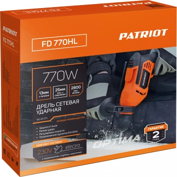 Дрель ударная Patriot FD 770HL