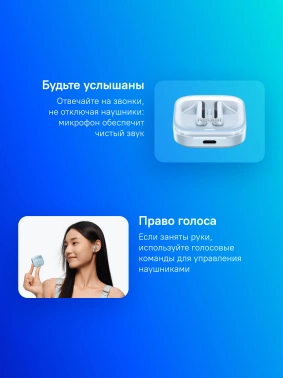 Гарнитура вкладыши Xiaomi Buds 6 Active M2344E1