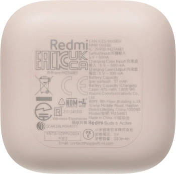 Гарнитура вкладыши Xiaomi Redmi Buds 6 Active M2344E1