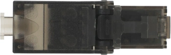 Коннектор Suprlan (10-0239-1) UTP кат.6A RJ45 с защитным колпачком прозрачный