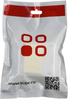 Розетка Suprlan 10-0309-1 наклад.RJ45 2 кат.5E UTP бел.