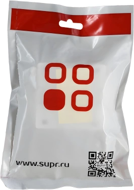 Розетка Suprlan 10-0308-1 наклад.RJ45 2 кат.5E FTP бел.