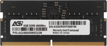Память DDR5 8GB 4800MHz AGi  AGI480008SD238