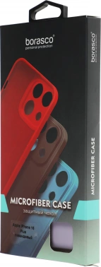 Чехол (клип-кейс) BoraSCO для Apple iPhone 16 Plus Microfiber Case