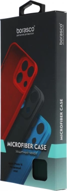Чехол (клип-кейс) BoraSCO для Apple iPhone 16 Pro Microfiber Case