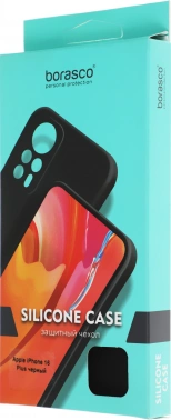 Чехол (клип-кейс) BoraSCO для Apple iPhone 16 Plus Silicone Case