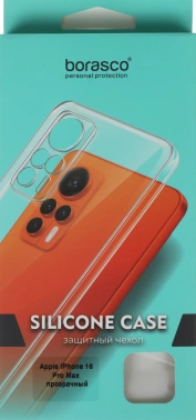 Чехол (клип-кейс) BoraSCO для Apple iPhone 16 Pro Max Silicone Case