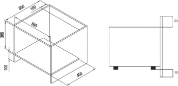 Микроволновая печь Weissgauff HMT-725 Touch Grill