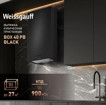 Вытяжка каминная Weissgauff Box 40 PB