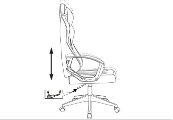 Кресло игровое Knight  Optimum